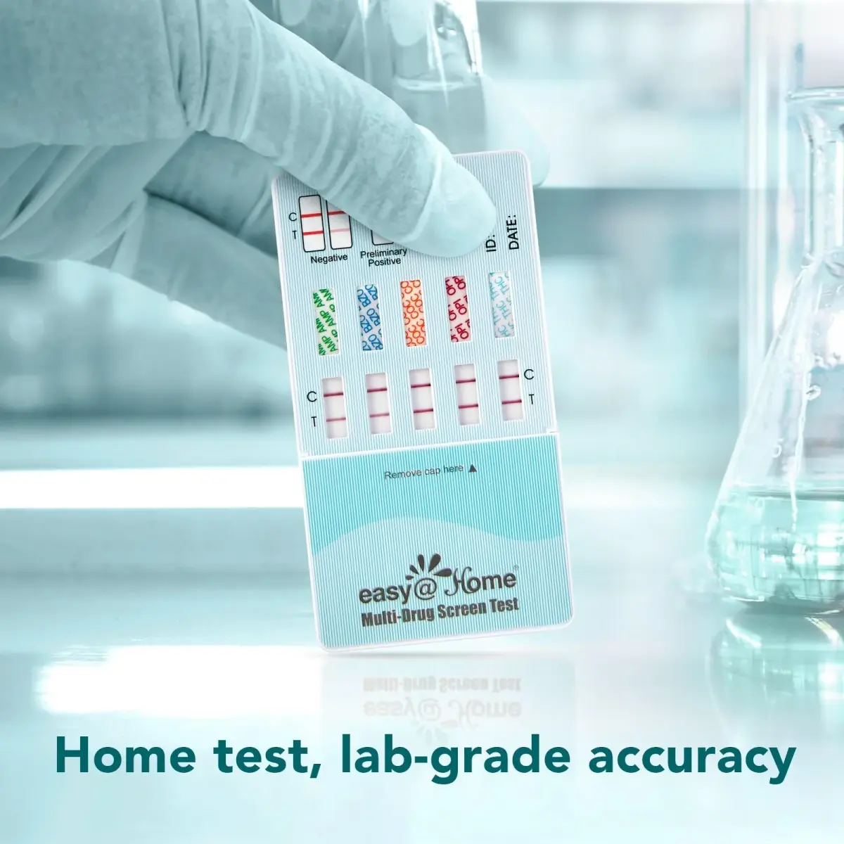 Easy@Home 5 Panel Urine Drug Test Kit | Detects THC, Cocaine, Opiates, AMP, BZO - view 7
