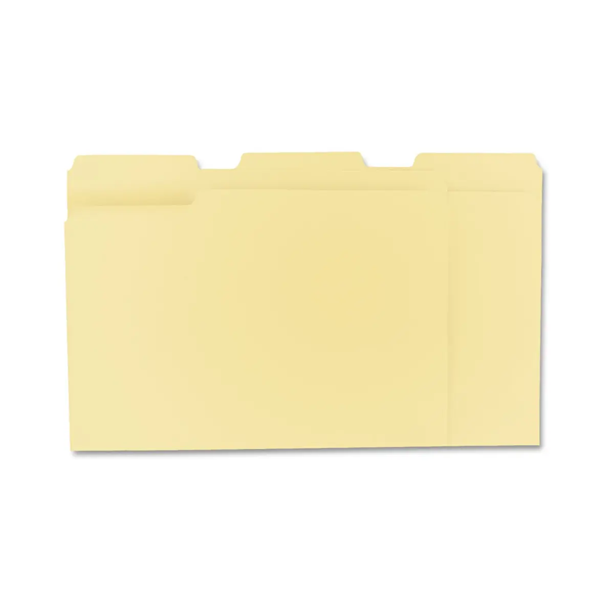SMEAD File Folders Letter Sized 1/3-Cut Tab Assorted Positions 100 Pack | Durable Manila Office Folders - view 4
