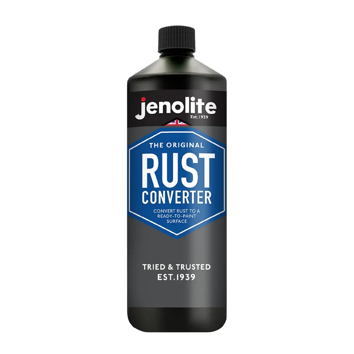 JENOLITE Rust Converter Liquid 33.8 Fl Oz | Fast-Acting Metal Rust Neutralizer - main product image