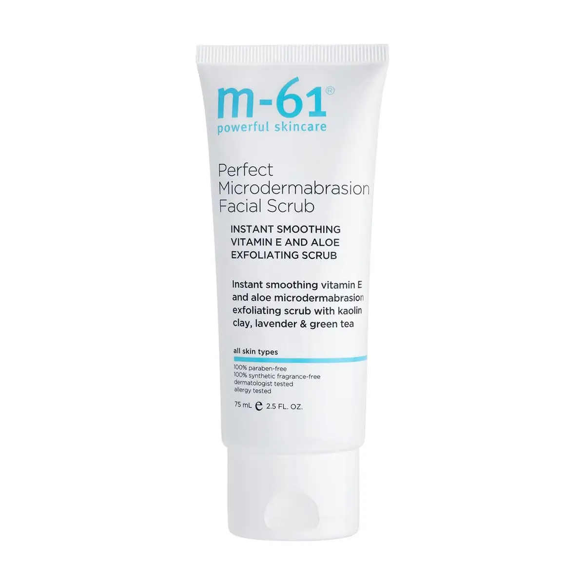 m-61 Perfect Microdermabrasion Facial Scrub 2.5 Fl Oz | Gentle Exfoliating Mask for All Skin Types - main product image