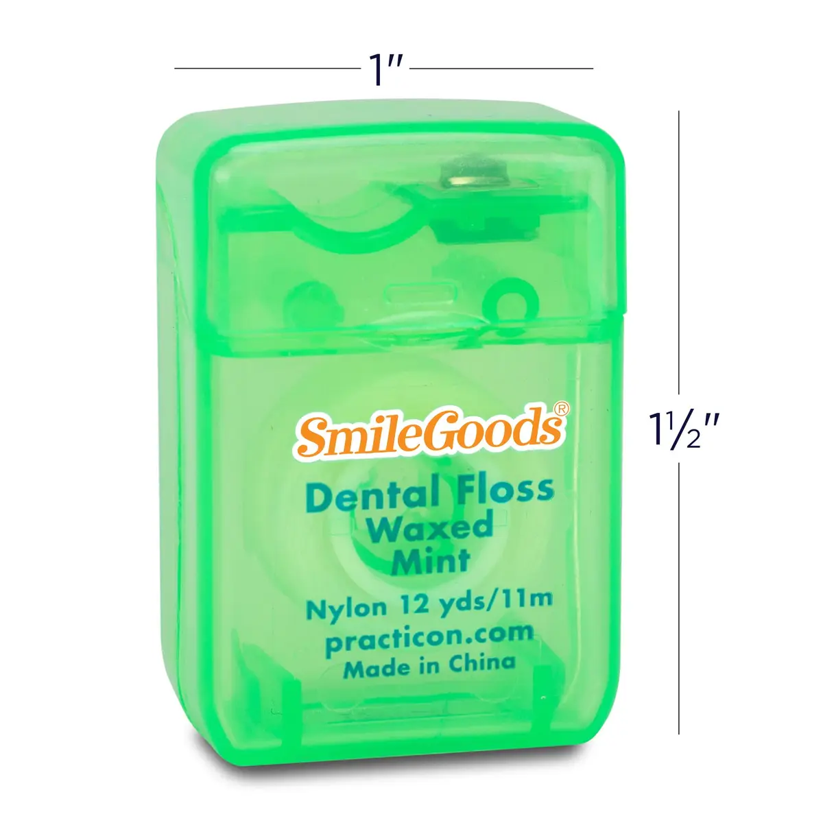 Practicon Waxed Dental Floss Mint Flavored 12yds | Professional Oral Care for Indian Buyers - view 2