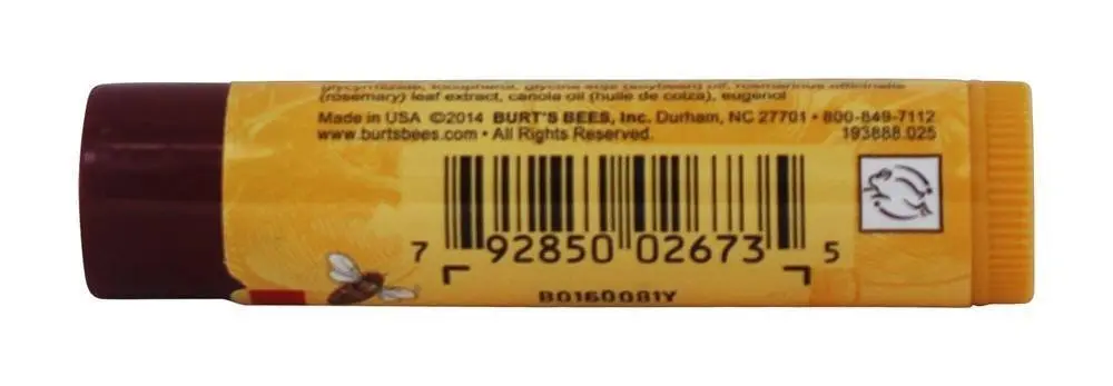Burt's Bees Lip Balm Wild Cherry 0.15 oz | Nourishes & Moisturizes with Natural Ingredients - view 3