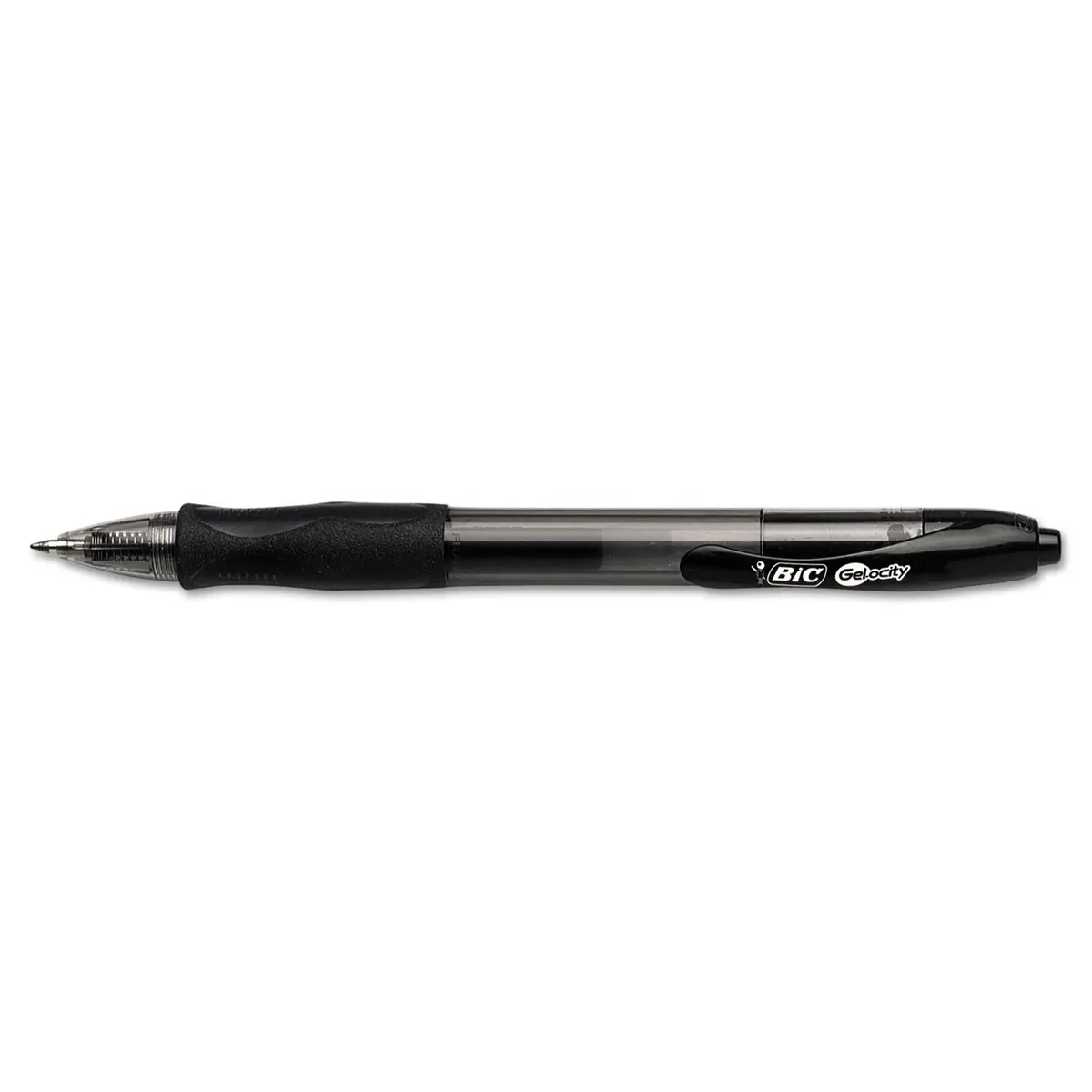 BIC Gel-ocity Retractable Gel Pen | Refillable 24 Count | Smooth Black Ink for Writing - view 2