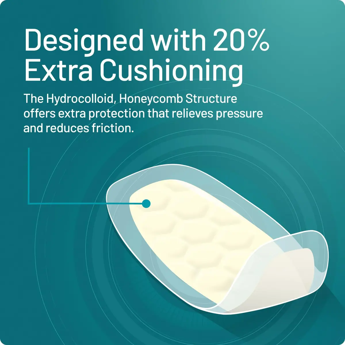 Compeed Sports Heel Blister Plasters 5 Hydrocolloid Cushions | Heal Fast & Discreet - view 5