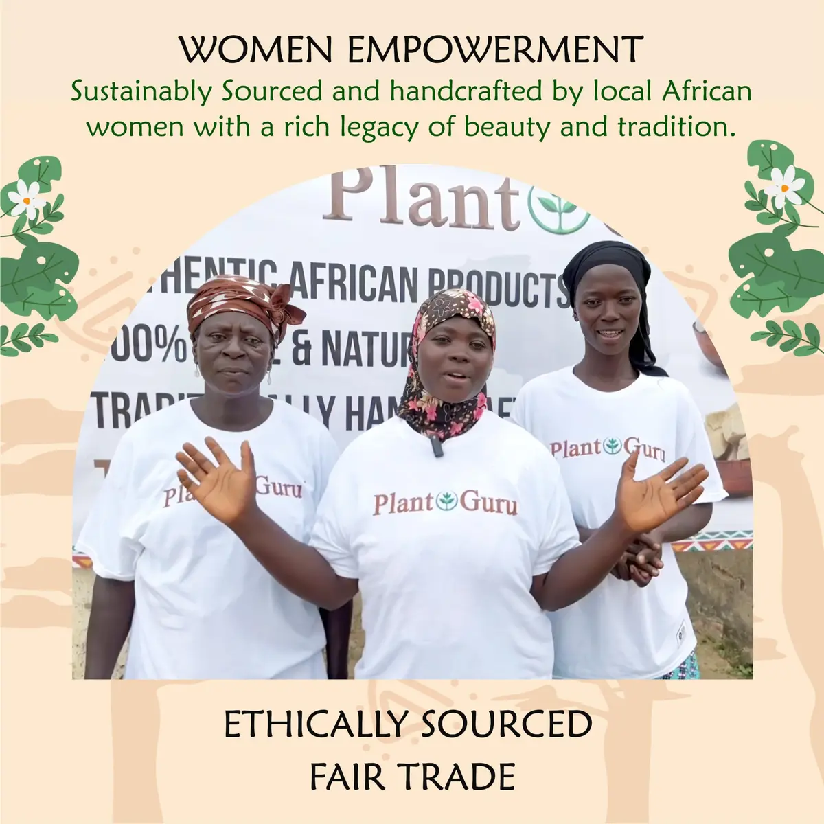 Plant Guru Raw African Shea Butter 16 oz. | Pure, Unrefined, Moisturizes Dry Skin & Hair - view 8