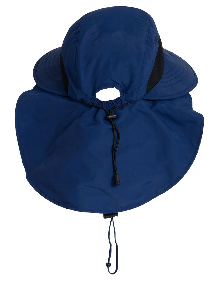 Tuga Adult Unisex Sol Wide Brim Hat (UPF 50+), Navy, Adult Unisex Medium | Maximum Sun Protection & Breathability - view 3