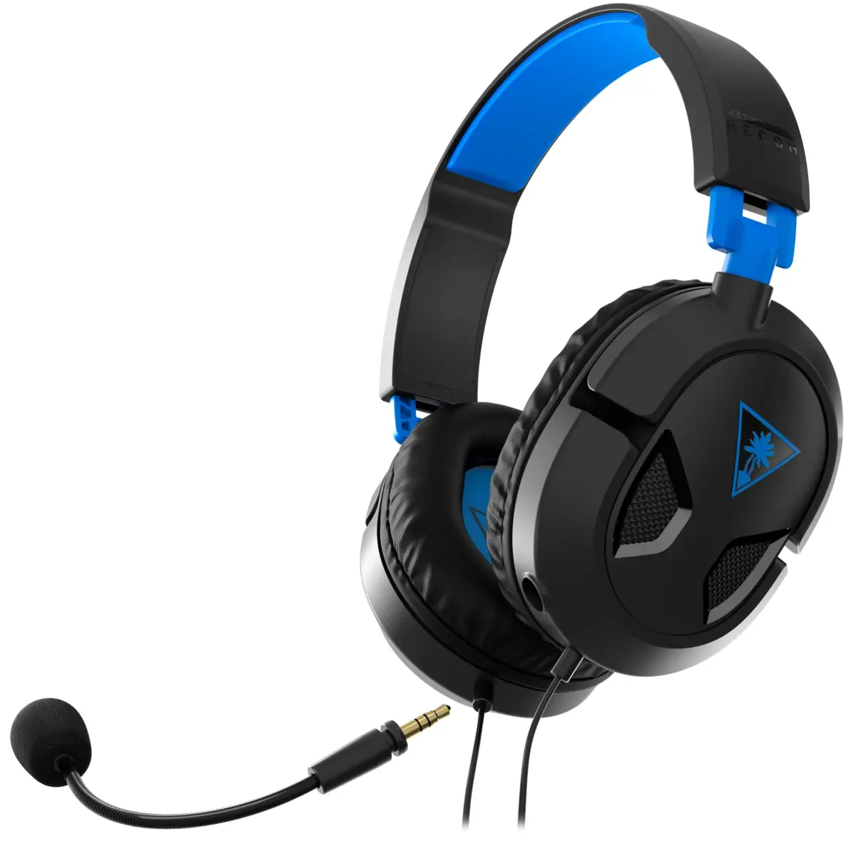Turtle Beach Recon 50P Gaming Headset with Removable Mic | 40mm Speakers, Stereo, Black/Blue - view 7