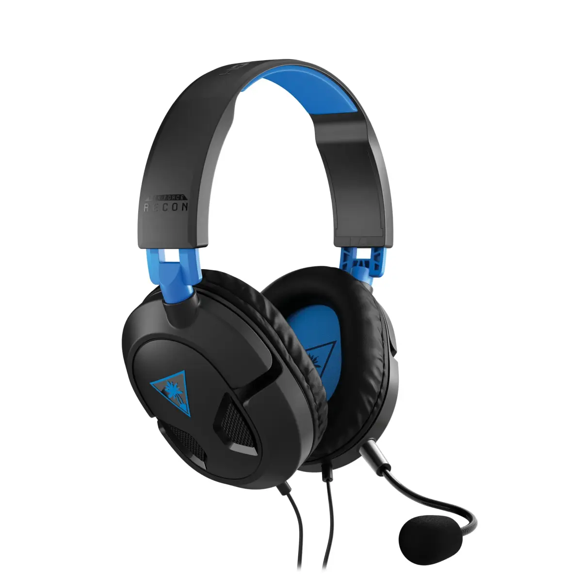 Turtle Beach Recon 50P Gaming Headset with Removable Mic | 40mm Speakers, Stereo, Black/Blue - view 8