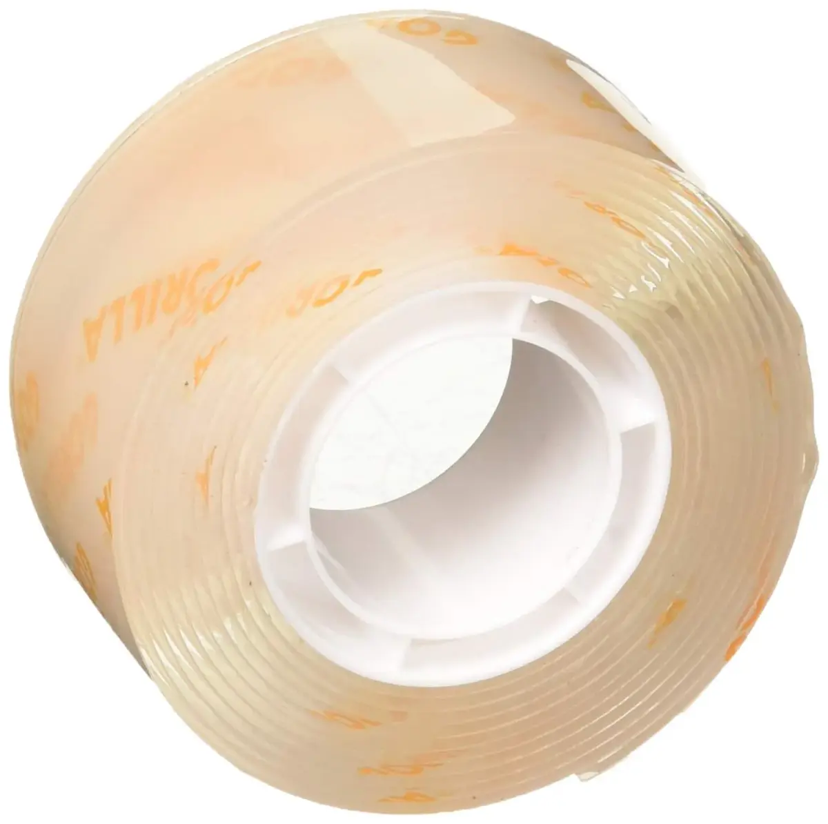 Gorilla Tough and Clear Mounting Tape, Double-Sided, 1" x 60" (24 Pack) | Holds up to 15 lbs per strip - main product image