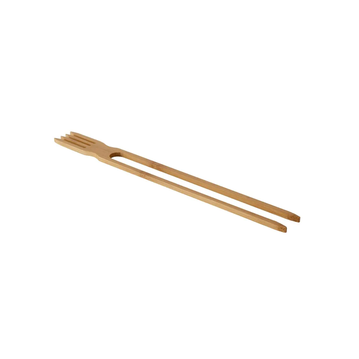 Restaurantware 10 in Bamboo Chopsticks with Fork, All-In-One, 100 Count | Eco-Friendly, Disposable Utensils for Food Trucks & Restaurants - main product image