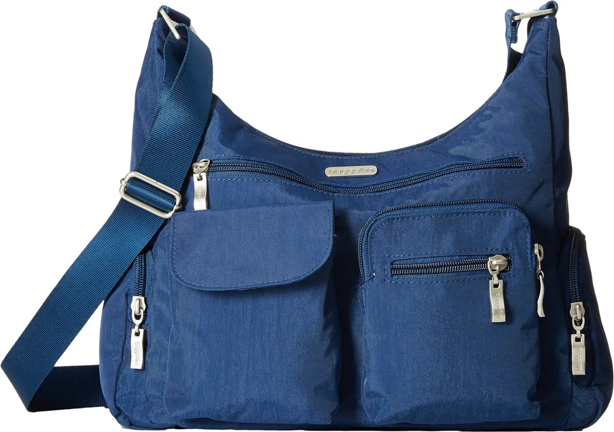 Baggallini Everywhere Bagg Hobo Crossbody Bag 25.5cm (10 inches) | Water-Resistant Travel Bag with RFID Wristlet - view 4