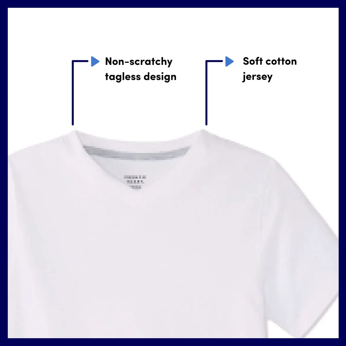 French Toast Boys' Short Sleeve V-Neck T-Shirt, White, 14-16 | Breathable Cotton for Active Boys - view 5