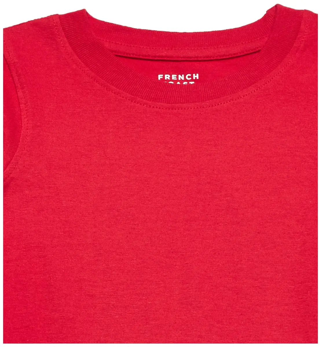 French Toast Big Boys' Basic Long Sleeve Crew Neck Tee, School Red, Large | Soft 100% Cotton, Versatile for School & Play - view 2
