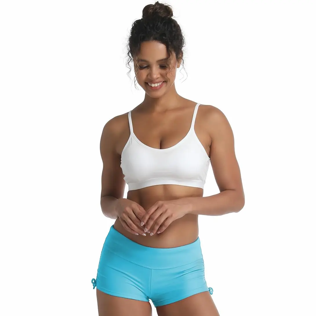 Micosuza Women's Beach Shorts Swimwear Blue XS | UPF 50+ Quick Dry Comfort - view 6