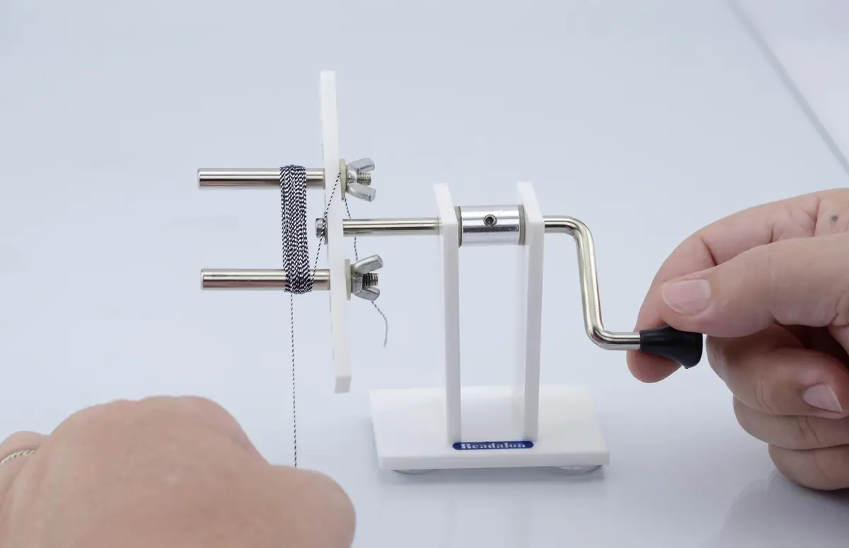 Beadalon Art_Craft_Kit White | Adjustable Tassel Maker for Jewelry & Crafts - view 5