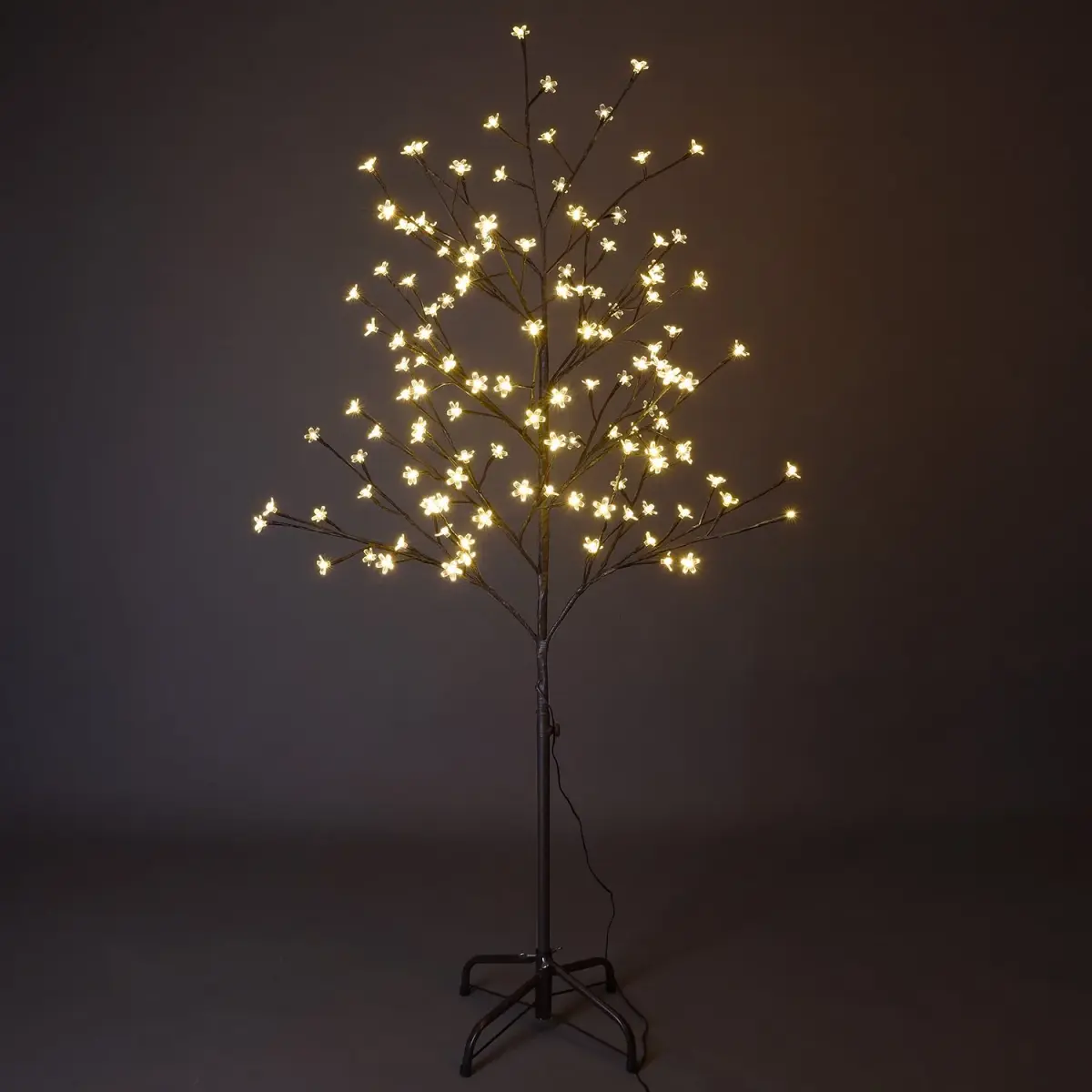 LIGHTSHARE 5FT 128 LED Cherry Blossom Tree | Warm White Lights - main product image