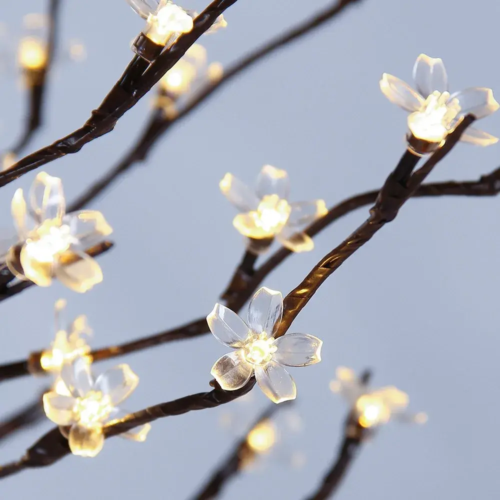 LIGHTSHARE 5FT 128 LED Cherry Blossom Tree | Warm White Lights - view 5