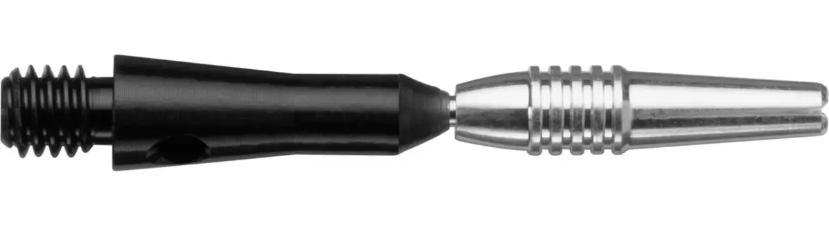 Viper by GLD Products Spinster Aluminum Dart Shafts, Short (SH), 3 Pack, Black | Reduces Deflection for Tighter Groupings - view 2