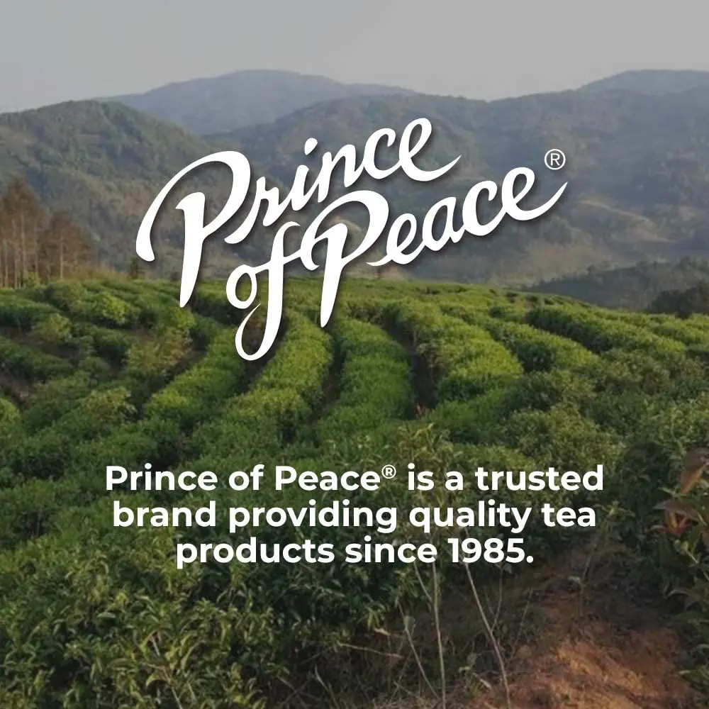 Prince Of Peace Organic Green Tea 100 Tea Bags | Unsweetened, Lower Caffeine, Organic & Herbal Benefits - view 7
