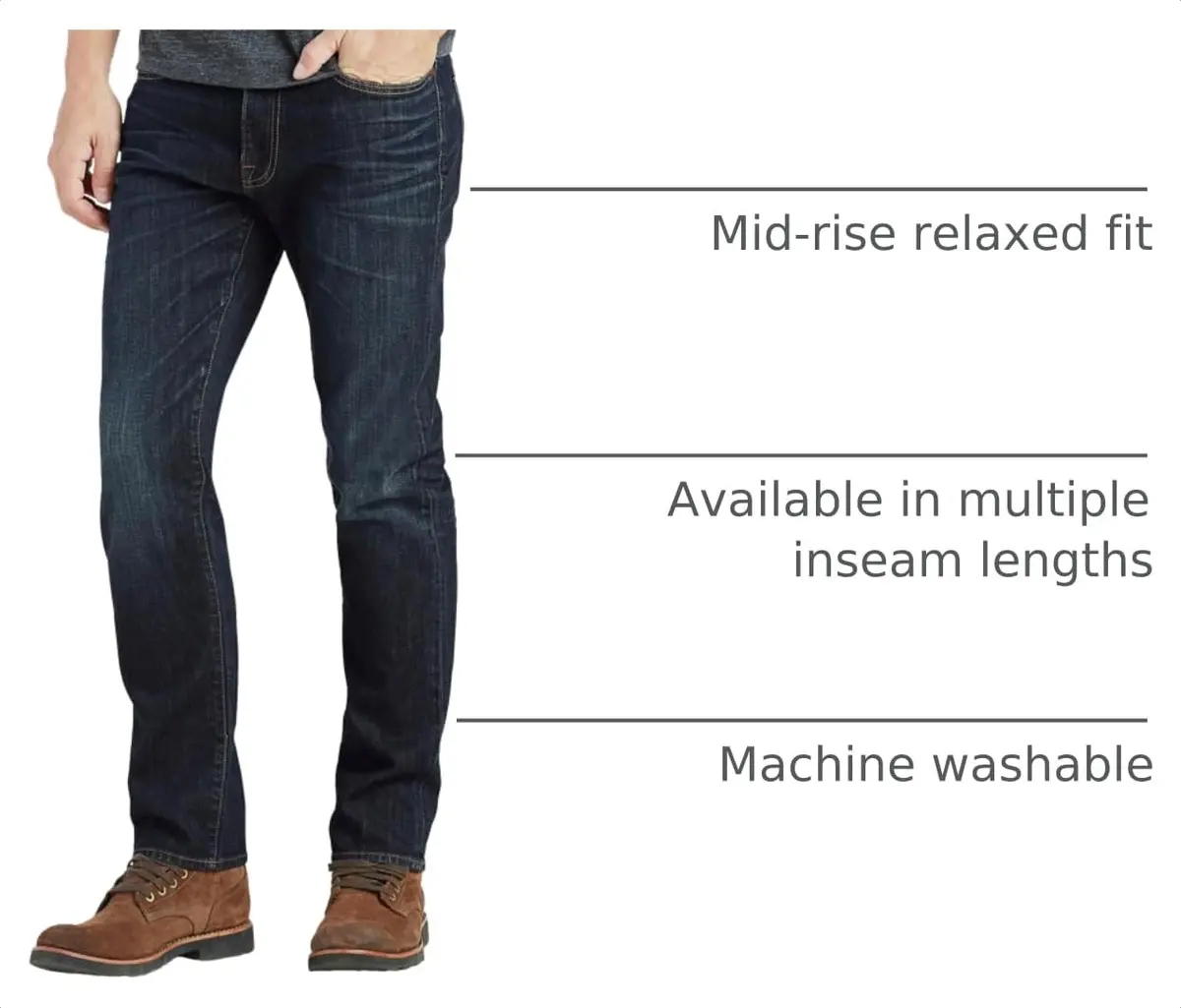 Lucky Brand 410 Athletic Fit Jeans Barite 30x32 | Relaxed Fit Tapered Leg - view 4