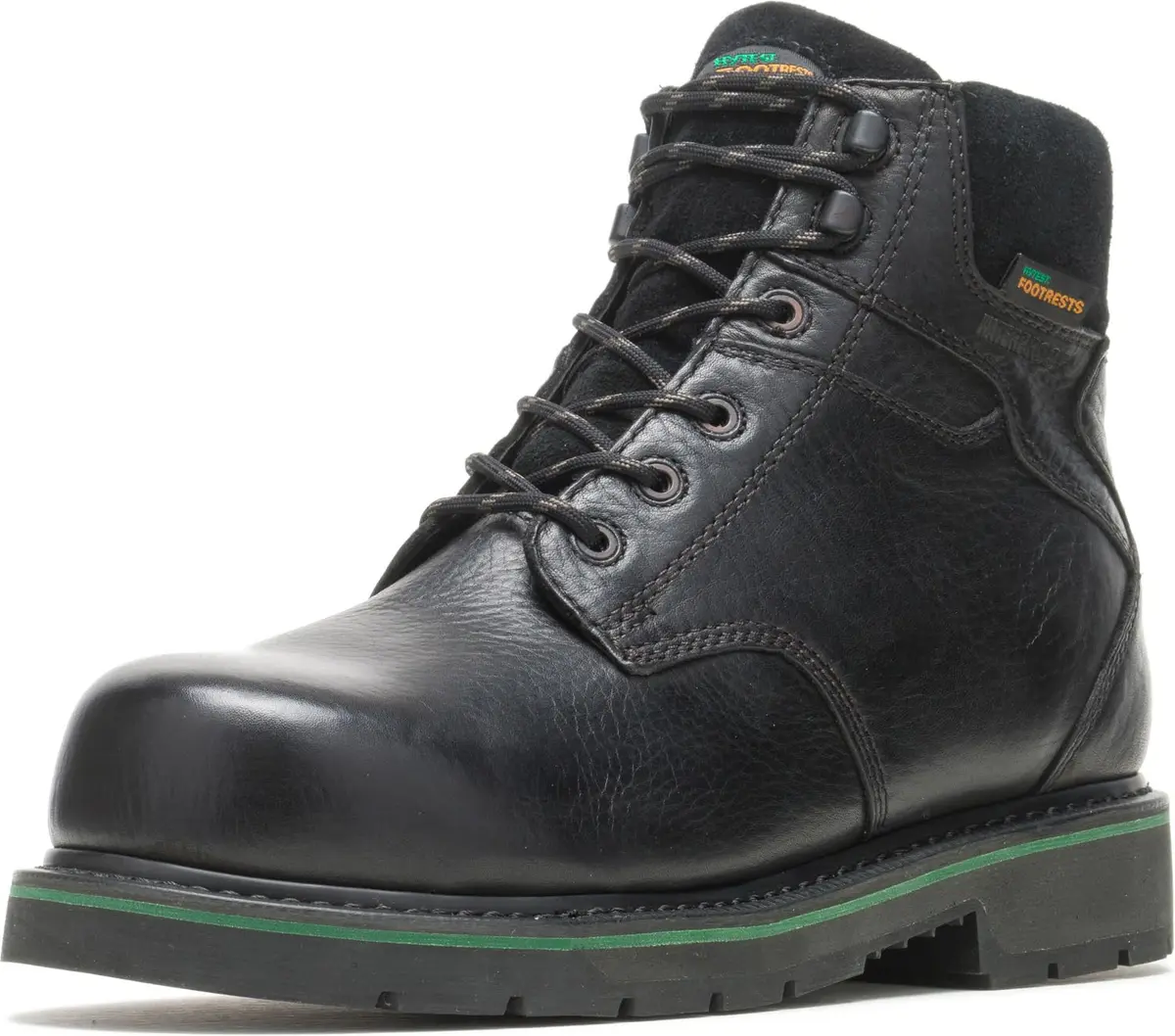 HyTest Mens 6 Black Composite Toe Waterproof SR Boot 12.0 EEE | Durable Work Boot for Men - main product image