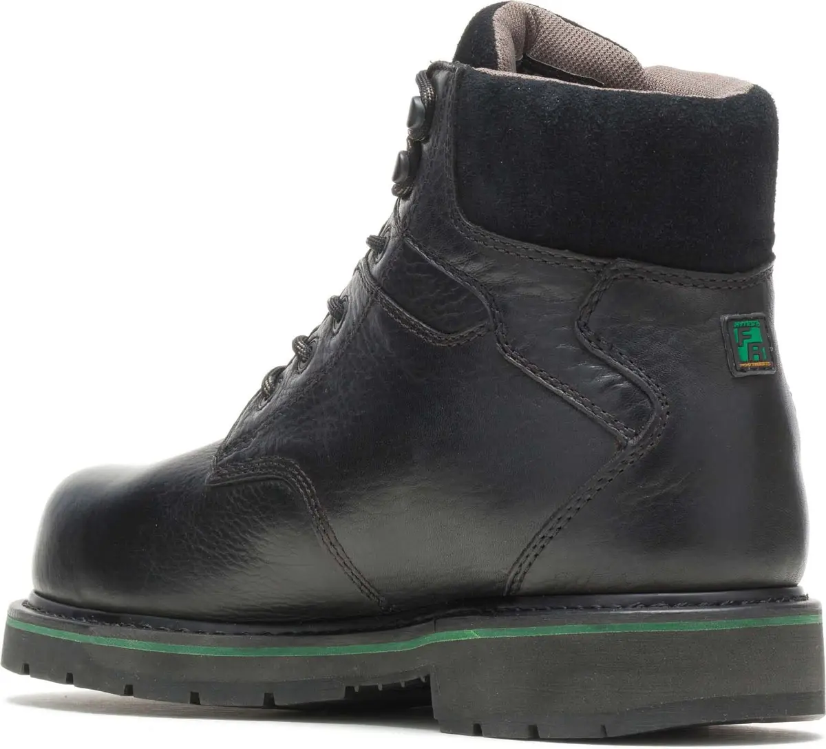 HyTest Mens 6 Black Composite Toe Waterproof SR Boot 9.0 EEE | Durable Work Boot with Composite Toe - view 5