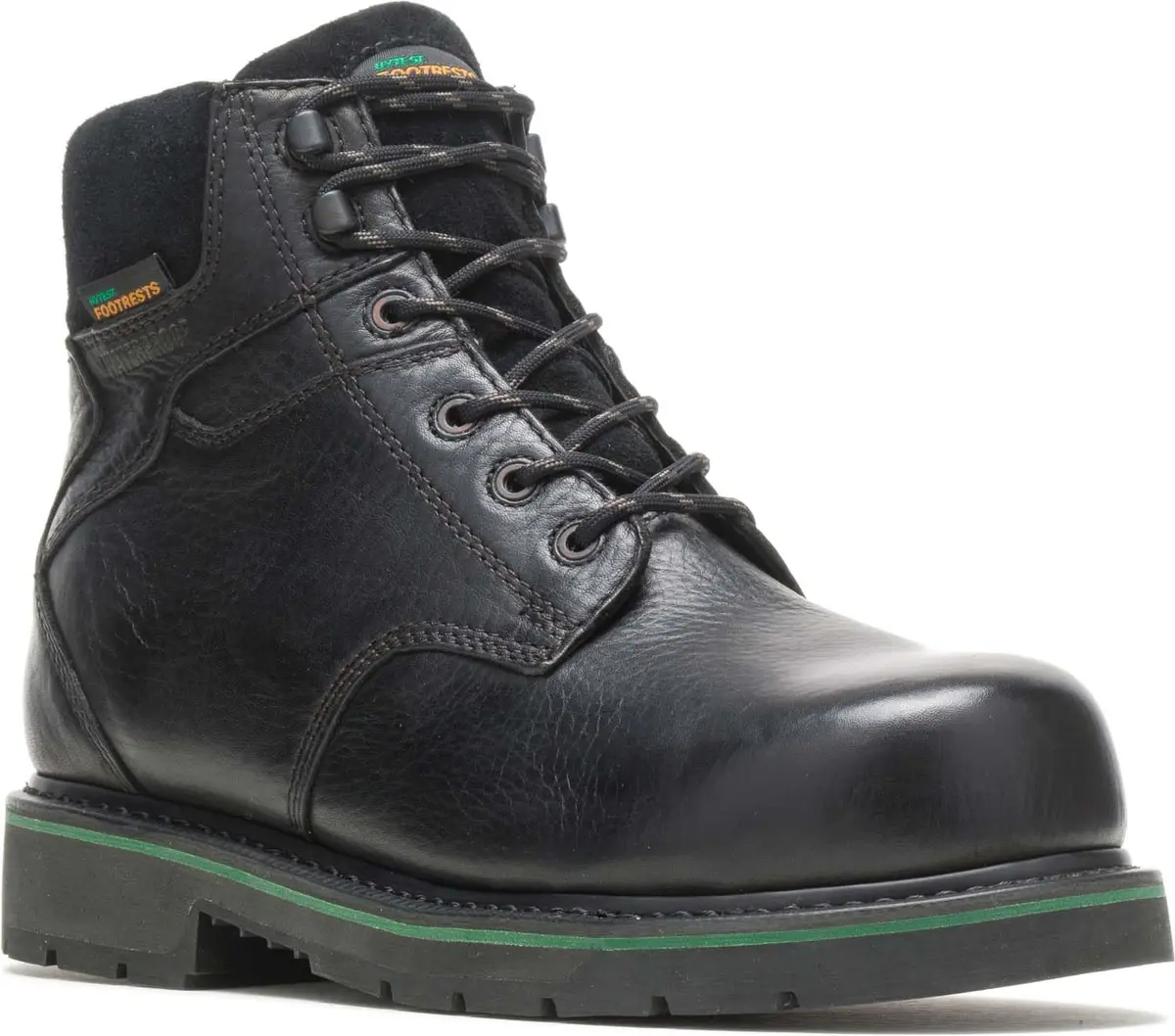 HyTest Mens 6 Black Composite Toe Waterproof SR Boot 9.0 EEE | Durable Work Boot with Composite Toe - view 3