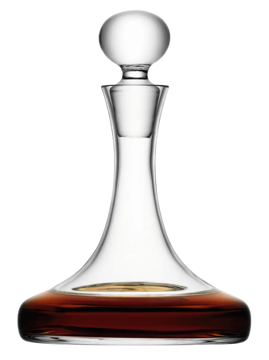 LSA International Clear 33.8 fl oz Decanter | Handmade Glass for Elegant Entertaining - main product image