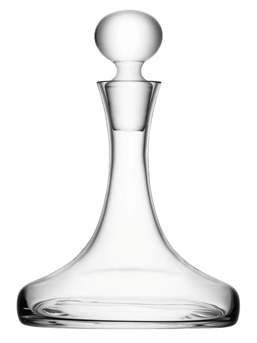 LSA International Clear 33.8 fl oz Decanter | Handmade Glass for Elegant Entertaining - view 2