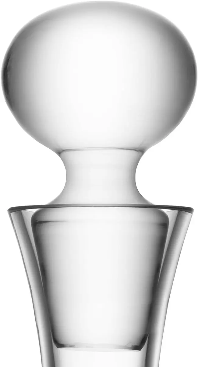LSA International Clear 33.8 fl oz Decanter | Handmade Glass for Elegant Entertaining - view 3