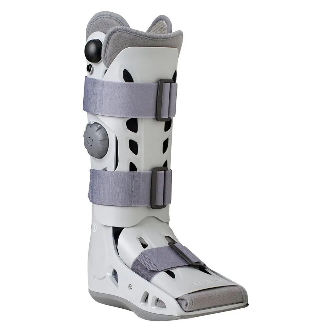 AIRCAST AirSelect Elite Walking Boot (Gray, Large) | Support & Edema Control with Open-Frame Ventilation - main product image