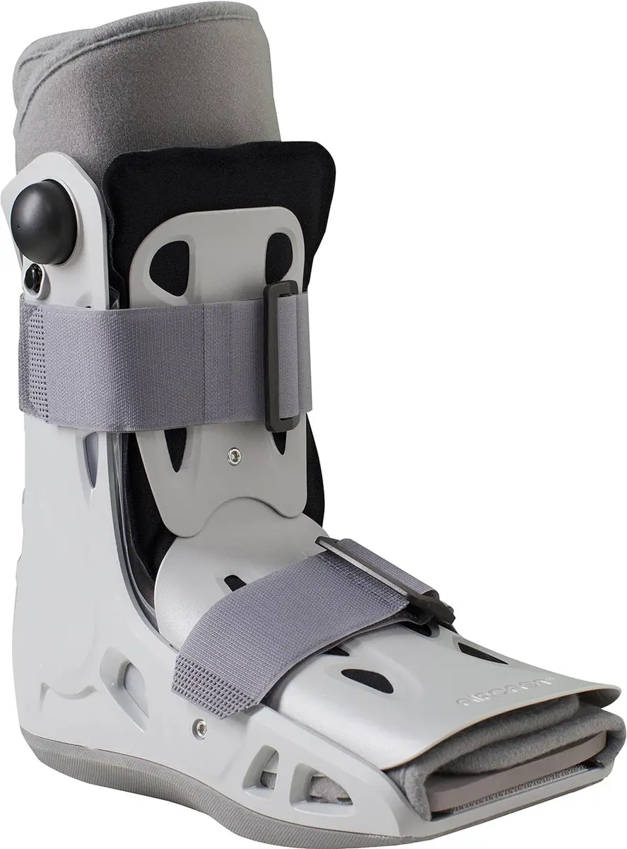 AIRCAST AirSelect Short Walking Boot (Gray, Medium) | Support & Edema Reduction - view 2