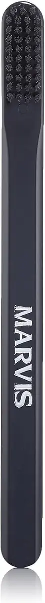 Marvis Toothbrush Medium Nylon Bristle Silver | Lightweight & Travel-Friendly - view 6