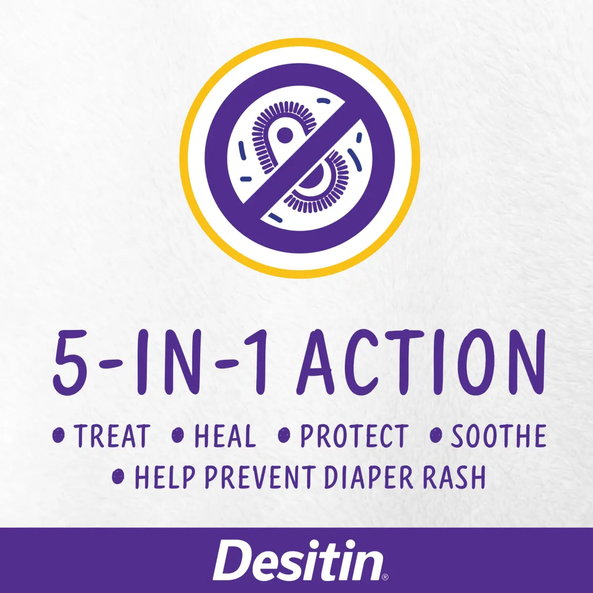Desitin Maximum Strength Diaper Rash Paste 4.8 oz (136 g) | 40% Zinc Oxide for 12-Hour Protection - view 4