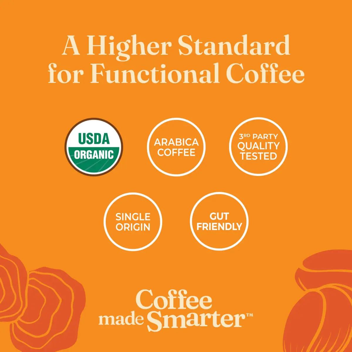Four Sigmatic Organic Mushroom Coffee Mix with Lion's Mane & Chaga 10 Packets | 50mg Caffeine per Serving - view 3
