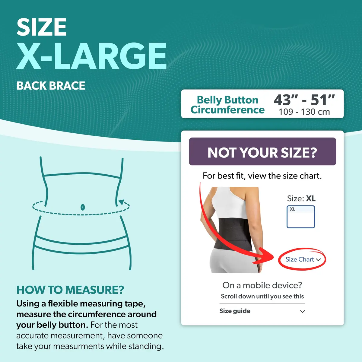 BraceAbility Elastic Low Back Brace | Compression Support for Sciatica & Herniated Disc (XL) - view 2