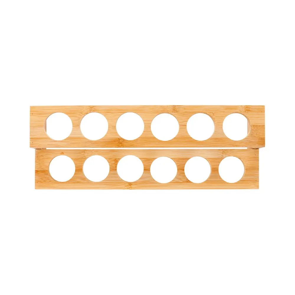 Restaurantware Multi Level Food Cone and Sushi Hand Roll Display Stand 13.5" | Eco-Friendly Bamboo - view 4