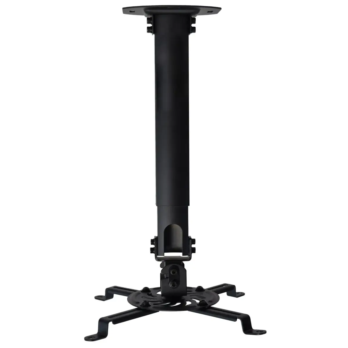 VIVO MOUNT-VP02B Black Extending Ceiling Projector Mount | 13.97 cm (5.5 in) to 31.75 cm (12.5 in) Mounting Range - main product image