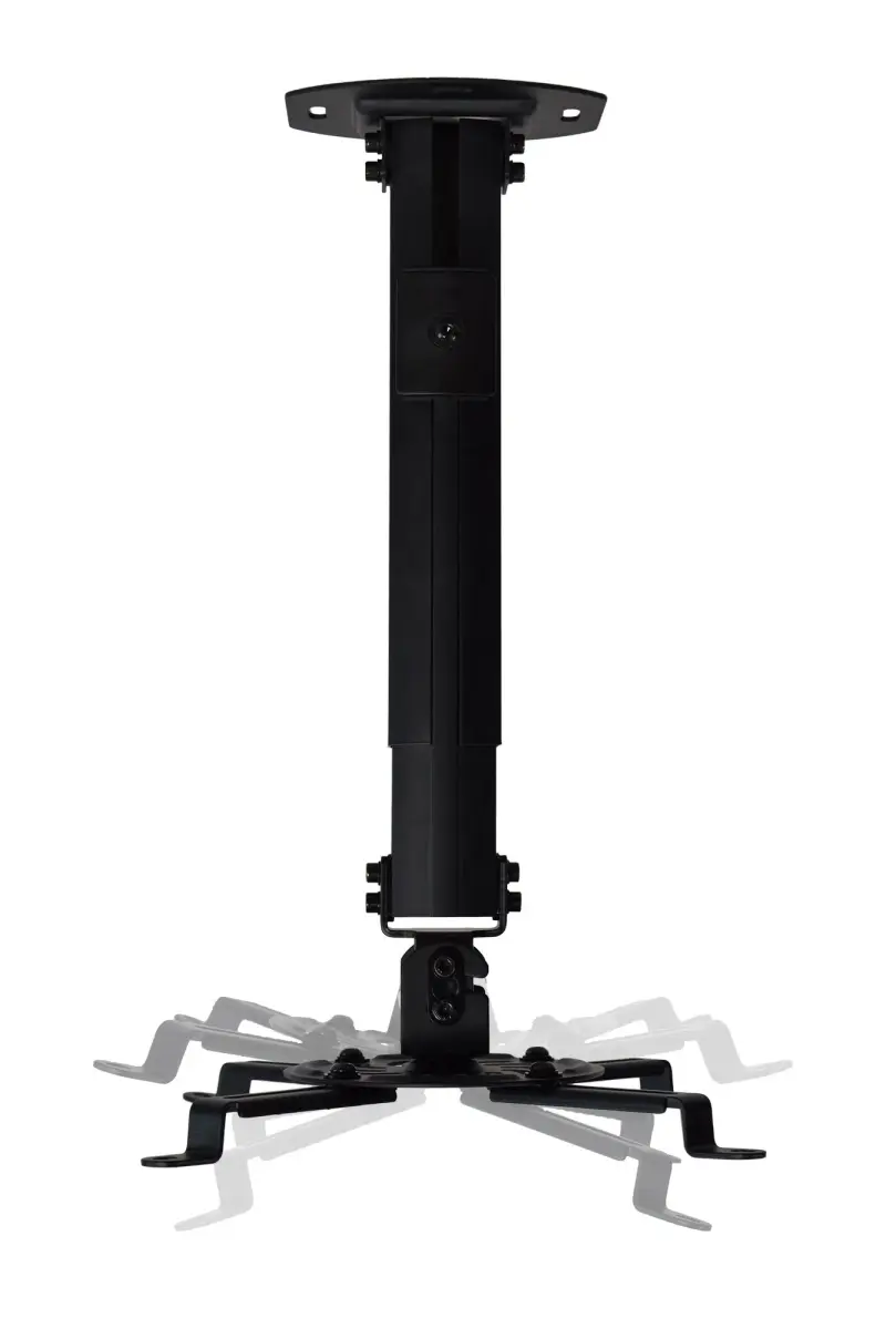 VIVO MOUNT-VP02B Black Extending Ceiling Projector Mount | 13.97 cm (5.5 in) to 31.75 cm (12.5 in) Mounting Range - view 8