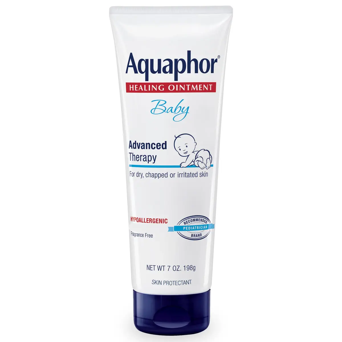 Aquaphor Baby Healing Ointment 198g (7 Oz) | Clinically Proven for Diaper Rash & Dry Skin - main product image