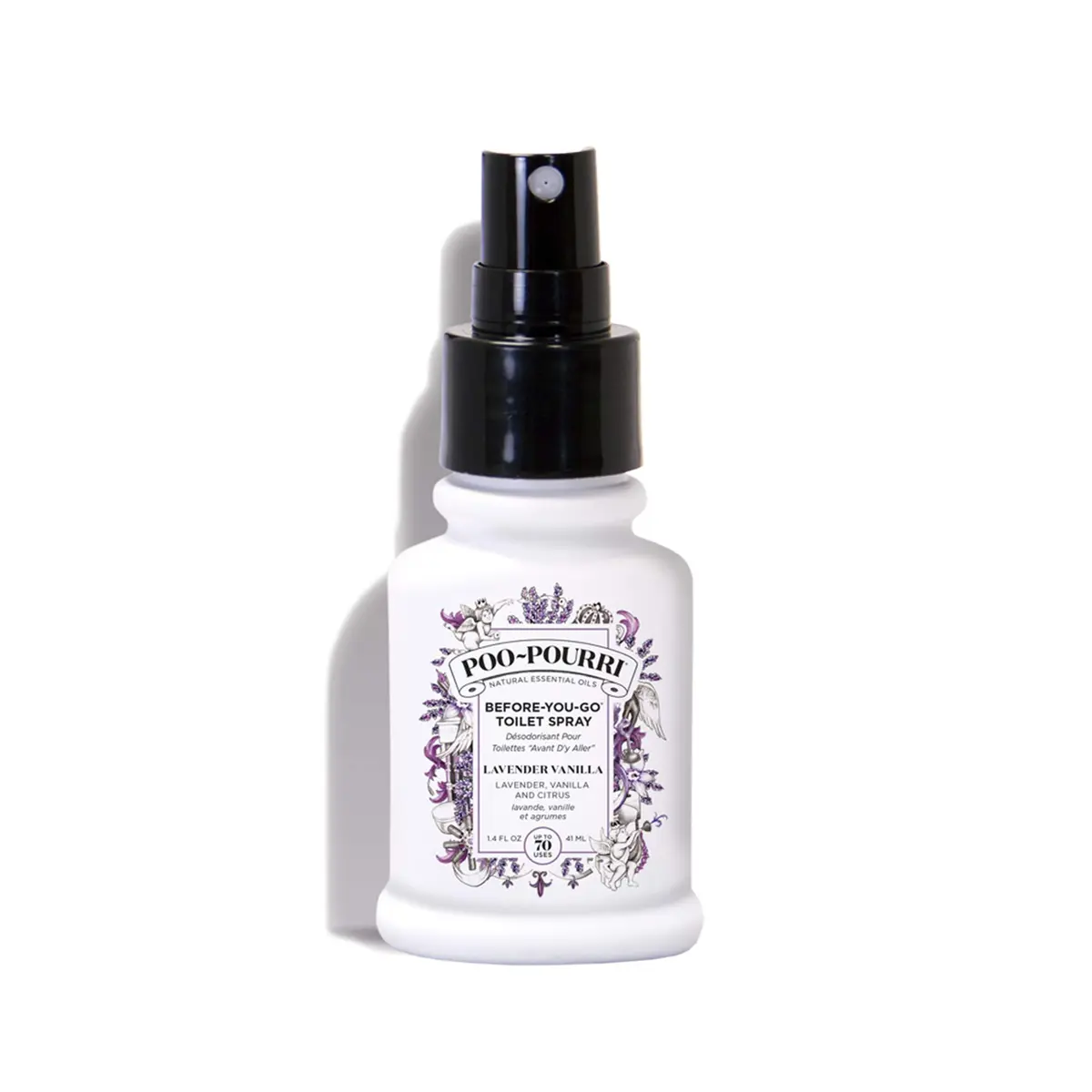 Poo-Pourri Before-You-Go Toilet Spray, Lavender Vanilla | Odor Trap & Travel Friendly (70-120 chars) - view 4