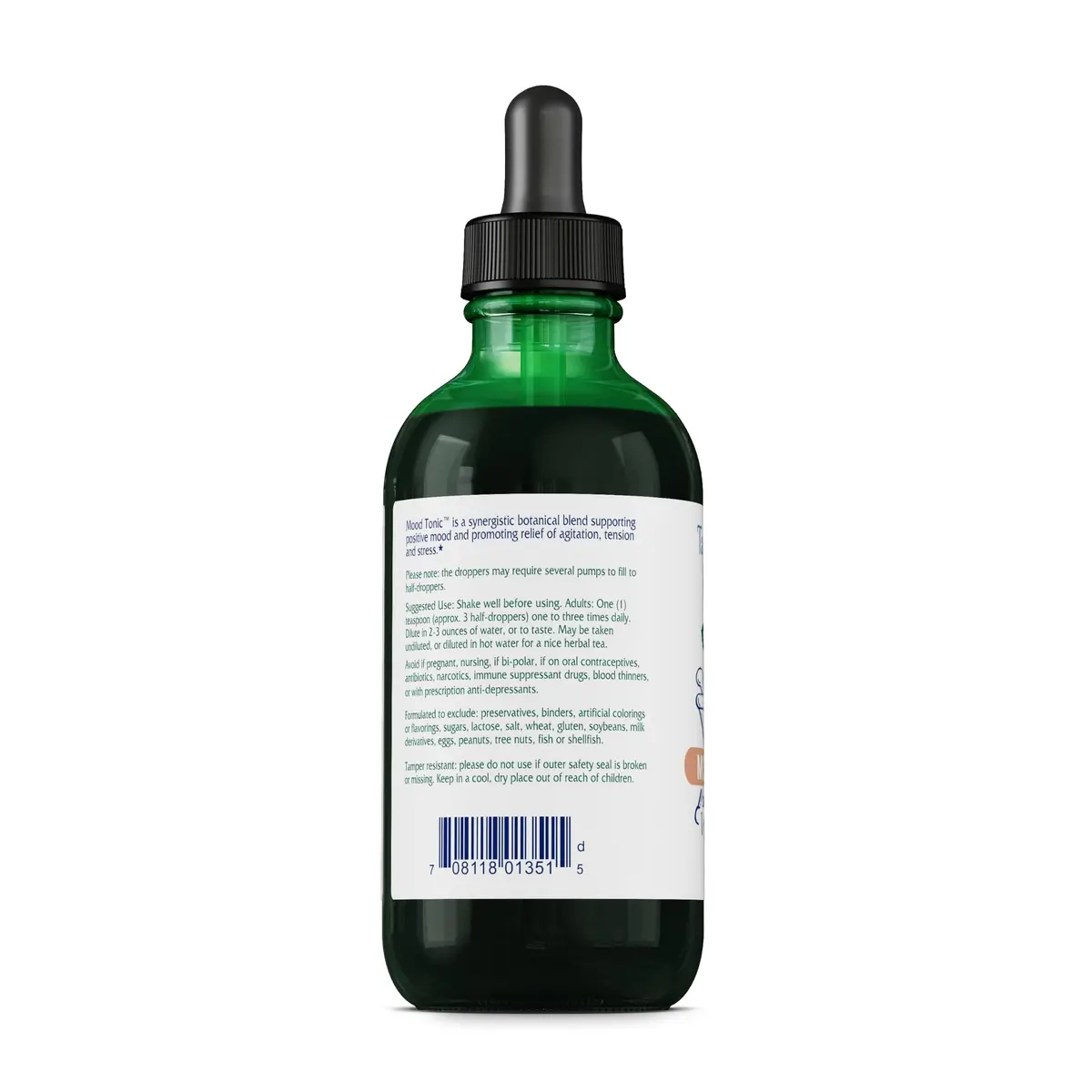 Vitanica Mood Tonic, Vegan, 4 fl oz | Supports Healthy Mindset & Stress Response - view 3