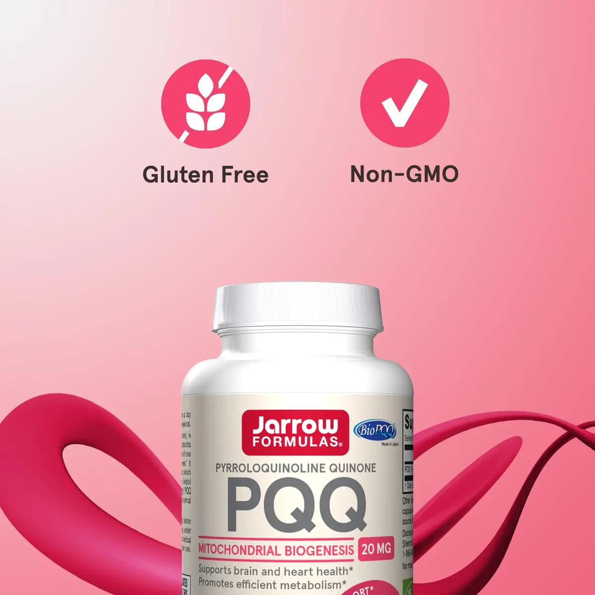 Jarrow PQQ 20 mg, Mitochondrial Biogenesis, 60 Capsules | Supports Cellular Energy & Heart Health - view 5
