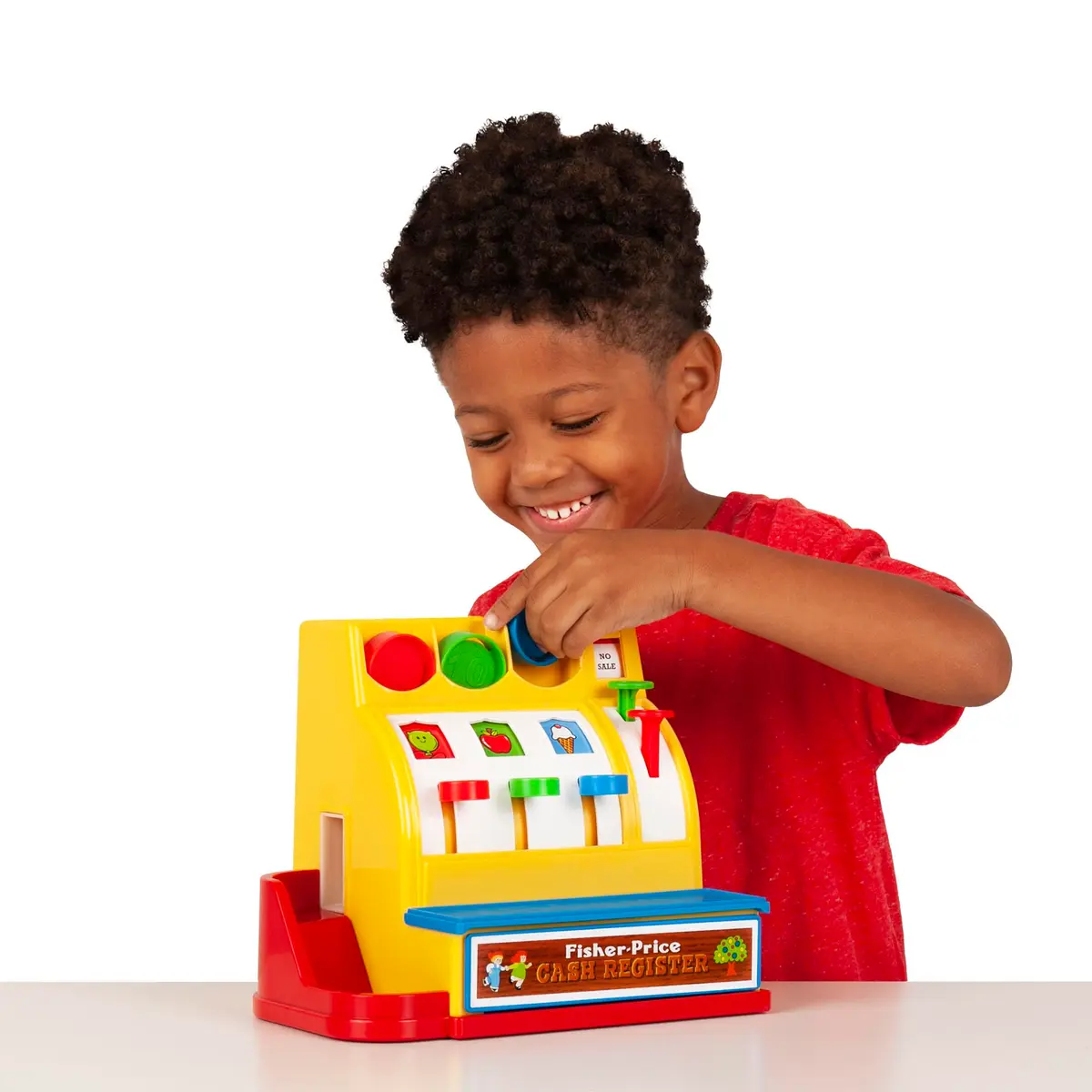 Basic Fun Retro Cash Register | Classic Pretend Play Toy for Kids Ages 2+ - view 4