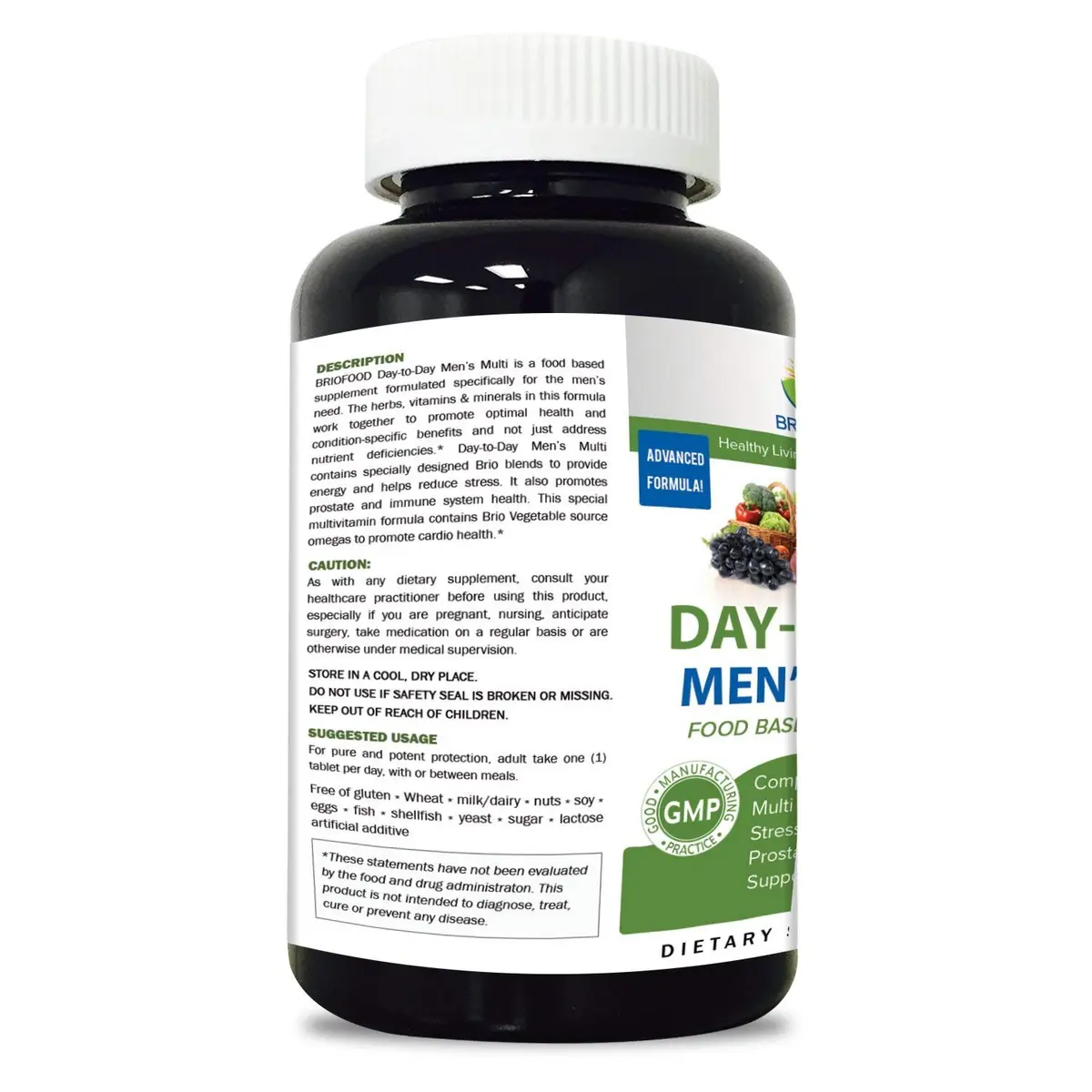 Brieofood Multi for Men 180 Tablets | Supports Energy & Prostate Health - view 9