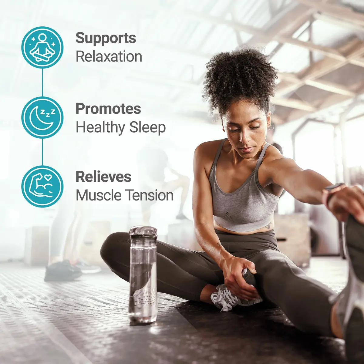 Nested Naturals Magnesium Glycinate Chelate - 200mg Chelated Magnesium Supplement for Muscle Cramps, Relaxation, & Sleep Support - 120 Vegan Capsules - view 2
