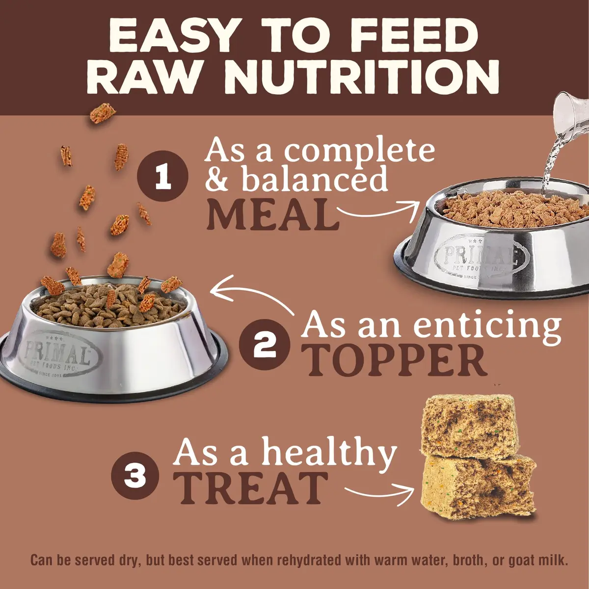 Primal Freeze Dried Raw Dog Food Nuggets, Pork, 14 oz | Complete & Balanced Nutrition for Dogs - view 5