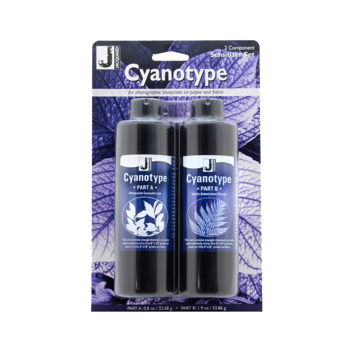 Jacquard Cyanotype Sensitizer Set | Ancient Photographic Process for Paper & Fabric Prints - main product image