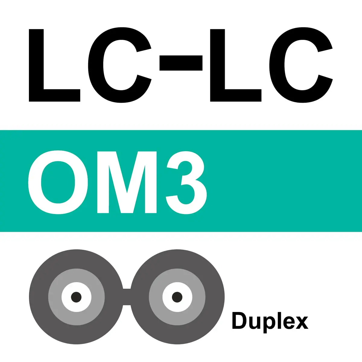 10Gtek OM3 LC-LC Duplex Fiber Patch Cable 10Gbps 10-Meter (32.8ft) | Bend-Insensitive Multimode Jumper - view 5