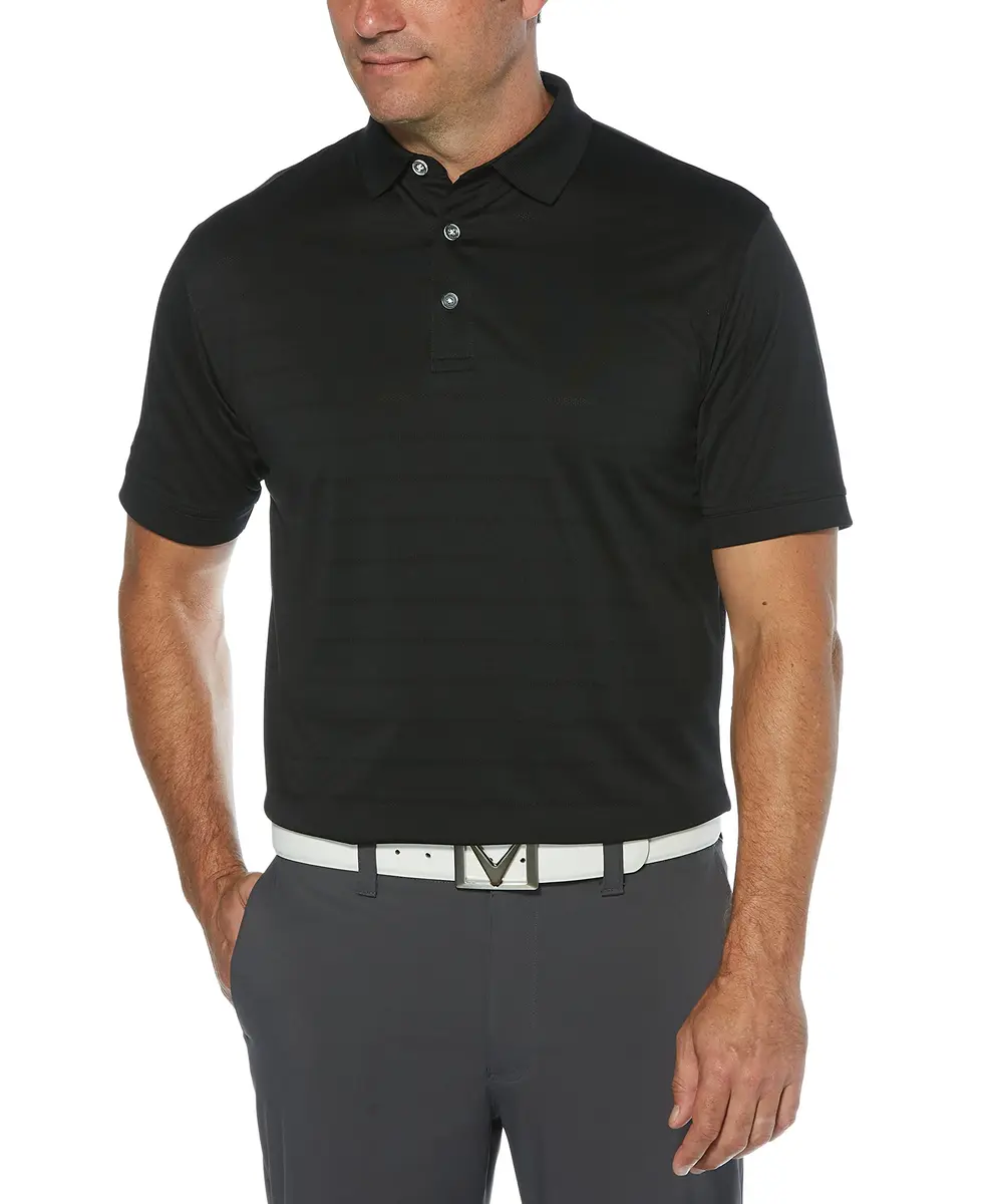 Callaway Men's Short Sleeve Opti-Dri Performance Golf Polo Shirt, Small | Moisture-Wicking, Breathable, Stretch - main product image